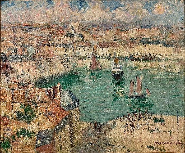 Gustave Loiseau Le Port de Dieppe china oil painting image